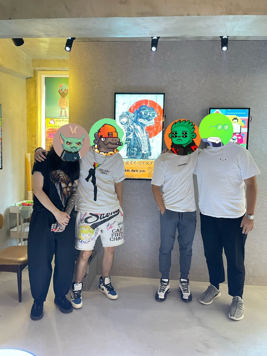 Yes_Daddy_Max's tweet photo. Happy to have you guys here. Meaningful shit talk👍🏻 See what we can come up! Stay in tune

@cloudandymeta @bang_NFTGallery @nenenekochann @soolleb https://t.co/PJlywuJ1O0