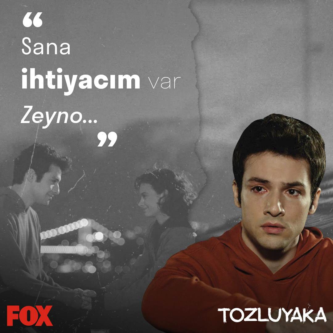 “Sana ihtiyacım var Zeyno…”
#ZeyÇağ

#Tozluyaka yeni bölümüyle bu akşam 20.00’de #FOX’ta 💫
@foxturkiye