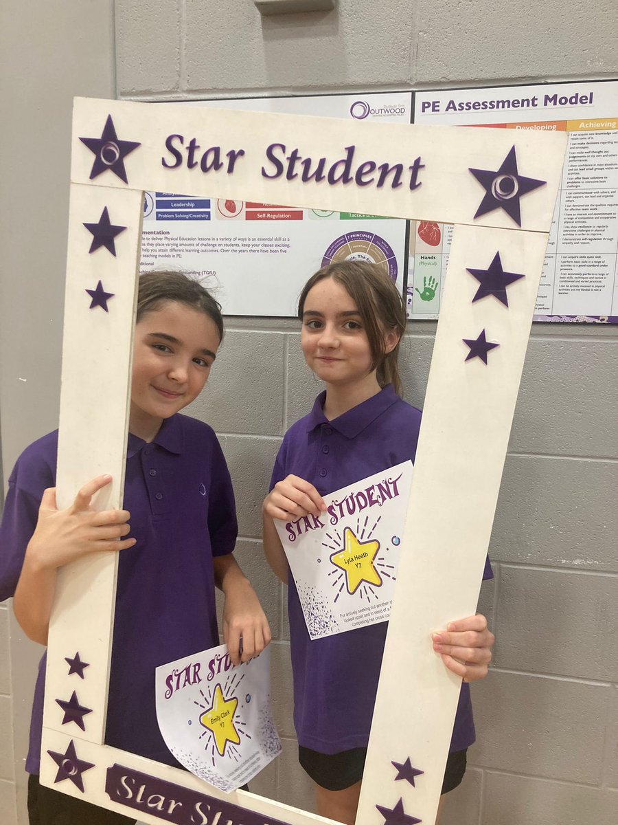 OutwoodNewbold's tweet photo. Two wonderful Star Students, who encouraged and supported others during cross country.
Well done Emma and Lyla.
#StarStudentoftheWeek
#NewboldProud https://t.co/Nts6tyae2E