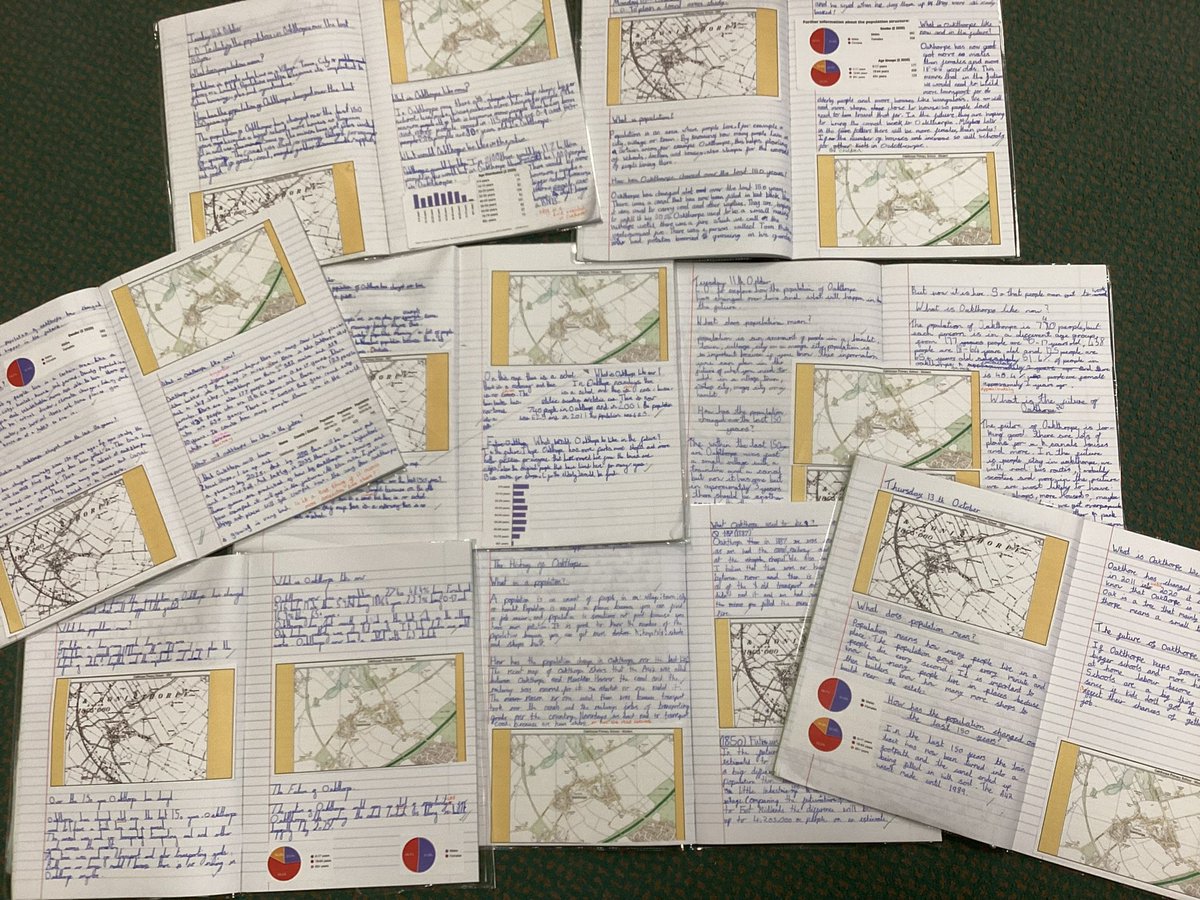 MrsVRooney's tweet photo. Some for my class’s recent work on the local population as part of the @Rise_MAT geography. There were too many to choose from! @OakthorpeSchool https://t.co/XRe1D59Ezb