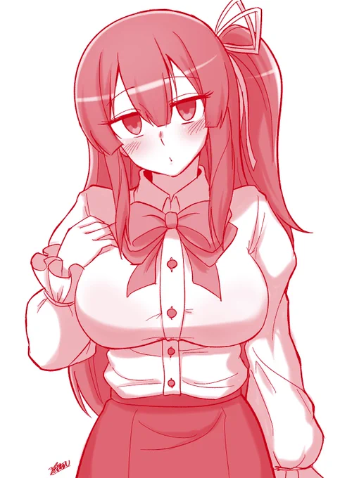 よつかさん(  )のイラストを描きました! 