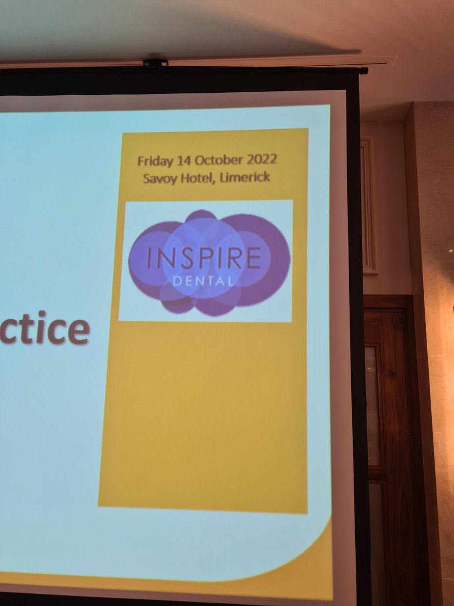 DentalComplyIRL's tweet photo. A full, attentive house at todays #Masterclass with the Inspire Group #Inspire #dentists and #dentalteams, Limerick on #compliance and #regulation for their members by @janerenehan. #Inspire22 https://t.co/EwcLRRbutV