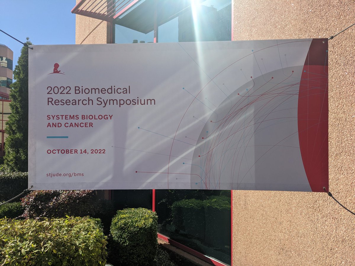 detective_louis's tweet photo. Nice lineup of speakers @StJude Biomedical Research Symposium today #cancer #NoChildShouldDieInTheDawnOfLife #WeAreStJude https://t.co/s4TxMOQ5Sn