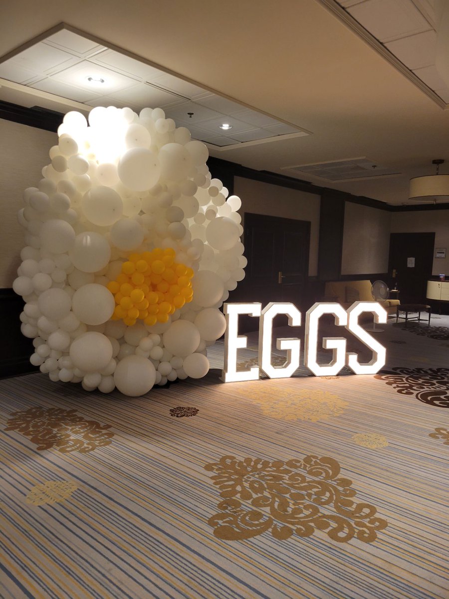 MoniqueBenedict's tweet photo. Happy World Egg Day!🥚🍳70 calories, 6 grams of protein, Vitamins A,D,E, and many other nutrients inside every Egg. Have an Egg-cellent day🥚🍳 https://t.co/gr0TCoATua