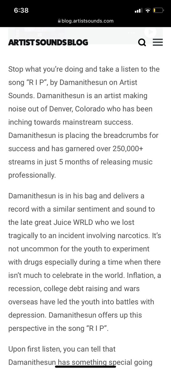 DamaniRespass's tweet photo. This is one of my favorite features from any blog I’ve worked with yet! Super stoked on this one 

https://t.co/9CwvFmvzfK https://t.co/zyj9GLumPa