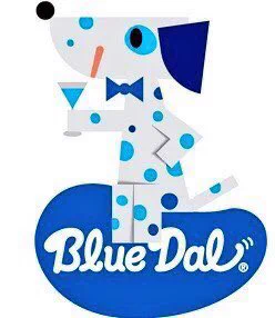 Blue Dal, a cocktail-sipping Dalmatian with blue spots and a bow tie, is the fancy mascot of Japan's Kanagawa Philharmonic Orchestra. 