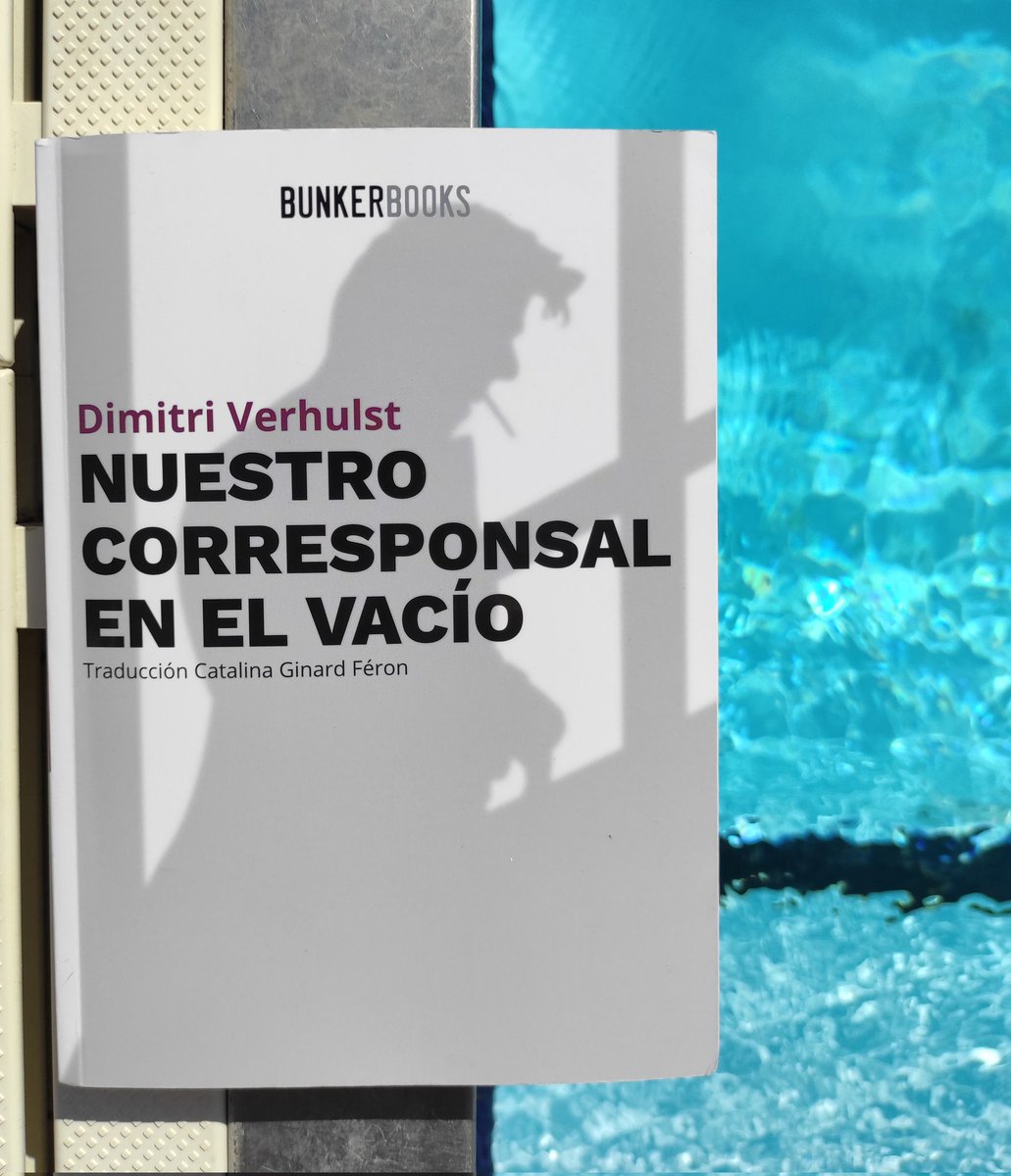 ladylibrorojo's tweet photo. "Mi vida me resulta demasiado alegre. Si algo me entristece, es la alegría"
#NuestroCorresponsalEnElVacío #DimitriVerhulst @BooksBunker
#boom💥 https://t.co/NwQ6mxXDST