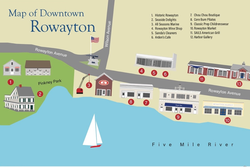 rowaytonarts's tweet photo. ROWAYTON MERCHANTS MAP IS HERE!!! Thanks to the Rowayton Civic Association for funding this project designed by RAC Exec Dir Andrea Letters – get yours at favorite spots along Rowayton Avenue from Seaside Delights to The Restaurant at Rowayton Seafood!!! #shoplocal #rowaytonct https://t.co/flvZ87XfO0