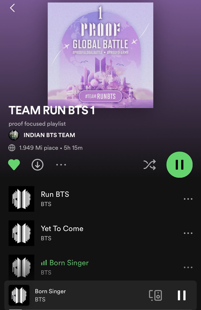 Ephifanyrene's tweet photo. #TeamRUNBTS #ProofGlobalBattle #ProofOfARMY Ho scelto il team Run Bts💜💜💜💜💜💜 https://t.co/NkbDoIFDz1