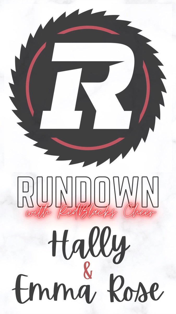 REDBLACKSCheer's tweet photo. You know what day it is… Happy Game Day Rnation! We can’t wait to be under those Friday Night Lights! Head on over to our Instagram stories for todays RedBlacks Rundown hosted by Hally and Emma Rose! https://t.co/1CAJSMJQwK