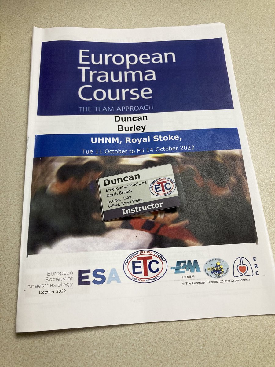 Duncan2Burley's tweet photo. A pleasure to represent ⁦@NorthBristolNHS⁩ on my first IC  ⁦@ETC_Org⁩. A full on four days where I learnt plenty from the awesome faculty ⁦@UHNM_NHS⁩ and taught some truly excellent candidates from around the UK 👏
#theteamapproach ⁦@NBTACP⁩ https://t.co/RK5JYXcubI