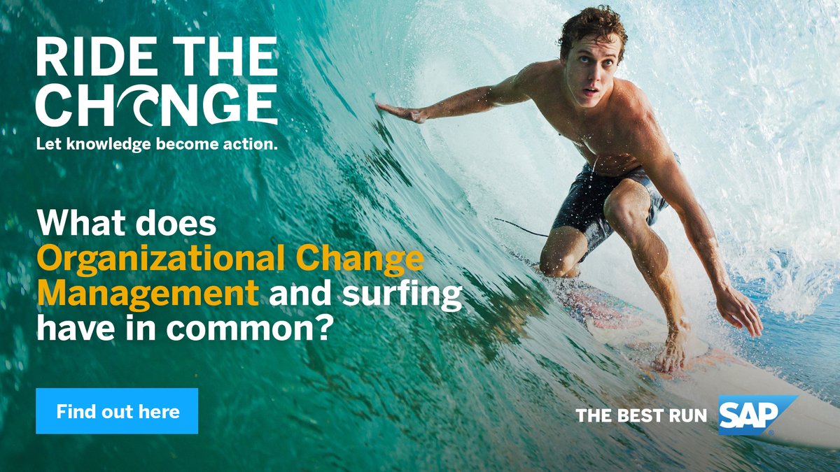 A transformation succeeds when all employees are involved and trained in the best possible way. Your advantage will be that they are motivated right from the start and support the changes. 

Learn more: imsap.co/6014Mi0tM