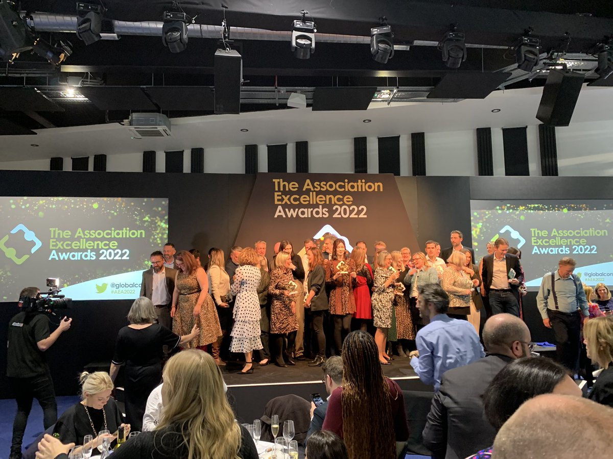 JaneKGalbraith's tweet photo. Congratulations to all the winners at the Association of Excellence Awards 2022…showcasing the best! #AEA2022 @SocietyET https://t.co/aPrMAzauTu
