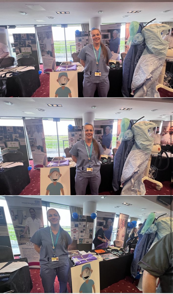 Chae Rowland from our Sep 21 cohort has been representing University of Bolton's ODP Apprentices at @livhospitals @luhftahps AHP celebration event at Aintree Racecourse! #AHPsDay2022