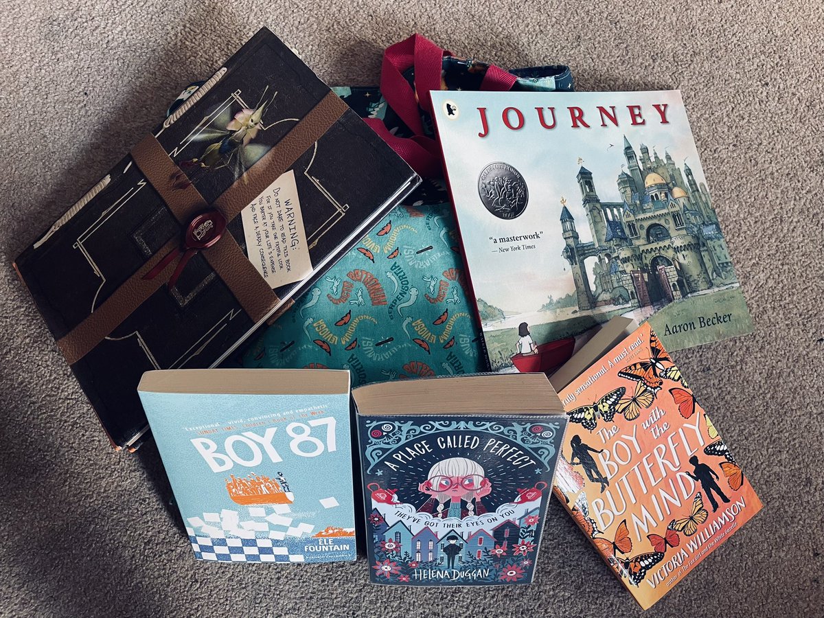 Fabulous inset day just talking books. Reading for Pleasure aplenty for me over the half-term break with these recommended and shared books 📚 @HorsendalePS @OpenUni_RfP #readingforpleasure #bookblether #teacherswhoread #happyhalfterm