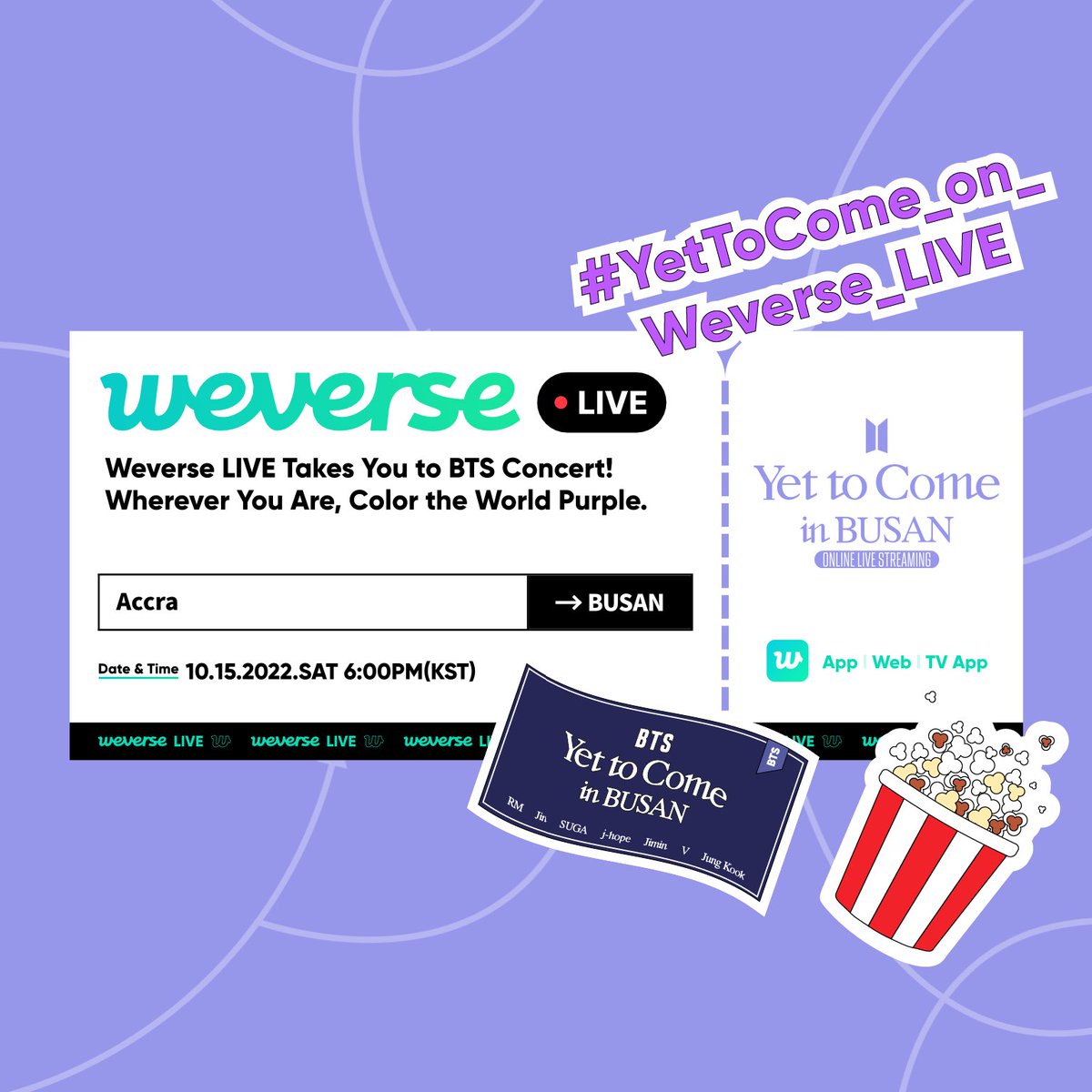 Sandra_fabby's tweet photo. You and I, best moment is yet to come! 💜
#yettocome_on_weverse_live #yetTocome_on_weverse_love  #YetToComeinBUSAN #bts https://t.co/12eIUJmD0J