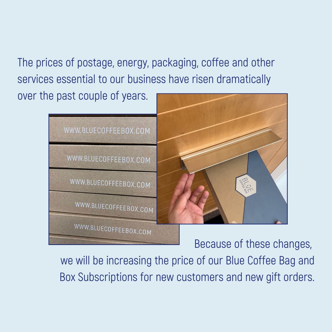 Blue Coffee Box tweet media