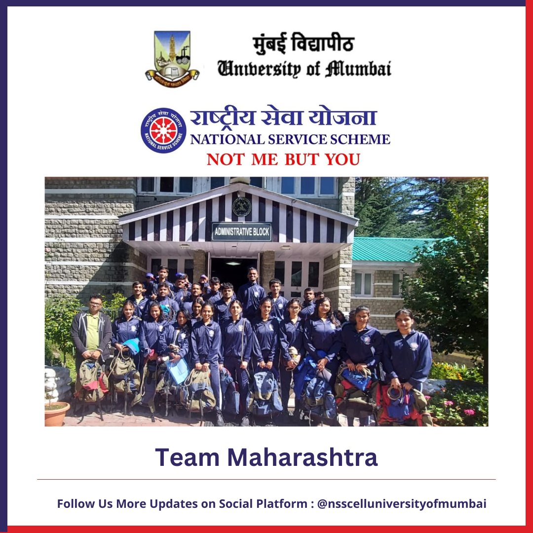 NSS_University of Mumbai tweet media