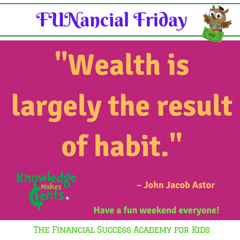 KMCents's tweet photo. Form lifelong good #moneyhabits
#FUNancialFriday #KMCents #FinancialSuccessAcademyForKids #TeachKidsAboutMoney #MoneySmartKids #FinancialLiteracyForKids #FutureMillionaires #PersonalFinance #MoneyManagement https://t.co/cZo5PpiL0X