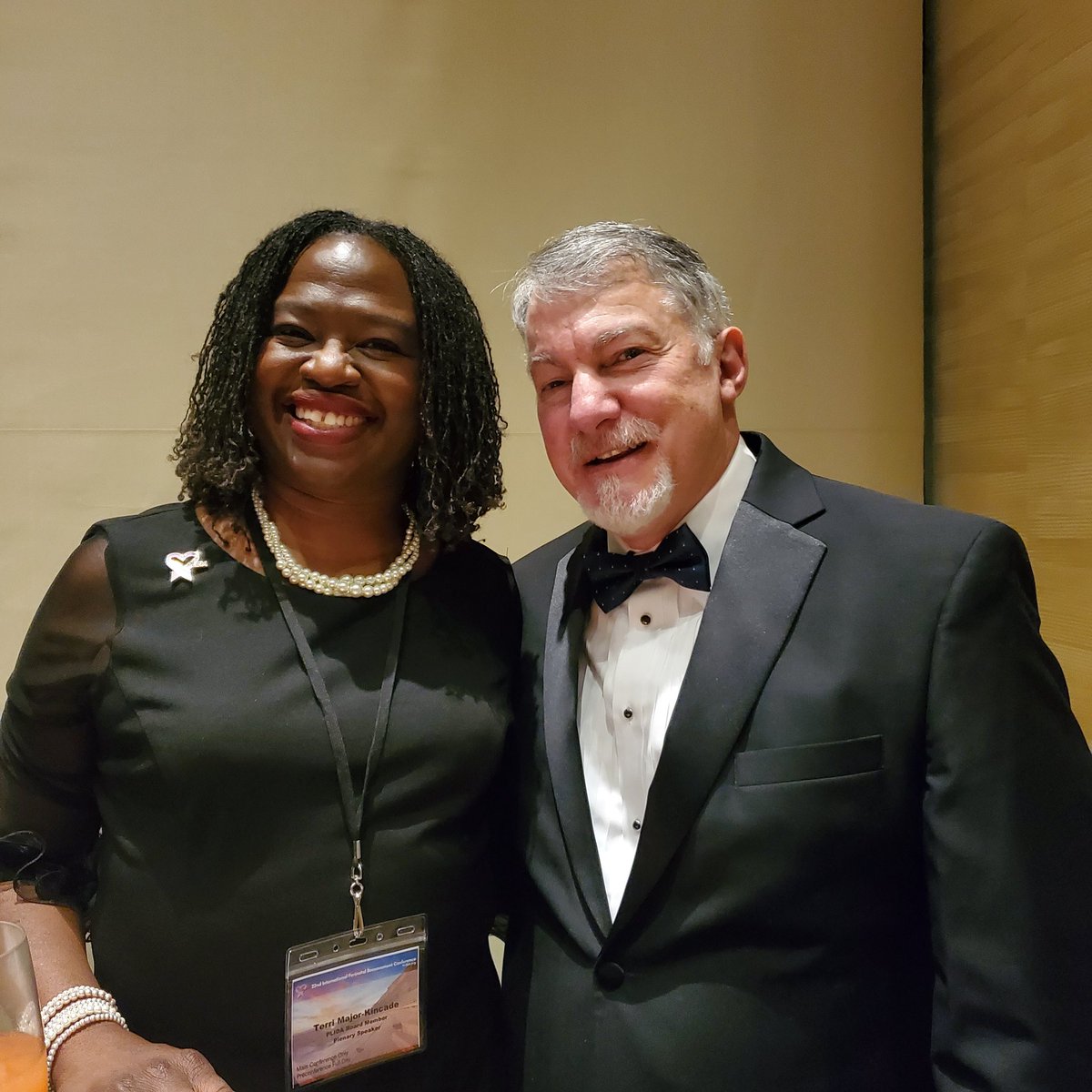 drterrimd's tweet photo. 💜Last night I had the great honor of being recognized as a pioneer in the field of neonatal perinatal bereavement alongside my friend mentor and colleague Dr. Brian Carter neonatologist& ethicist extraordinaire. I ❤️ him!! #allyship #sponsorship #medtwitter #neoTwitter #ipbc2022 https://t.co/42VgYdFk8X