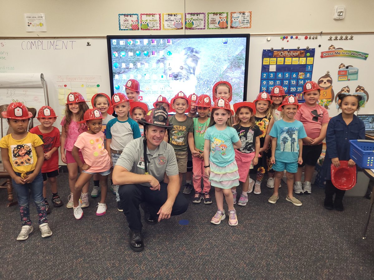 kjoy1542's tweet photo. Fire safety week.  celebratelps @CitrusSchools https://t.co/oP91R3rJyS