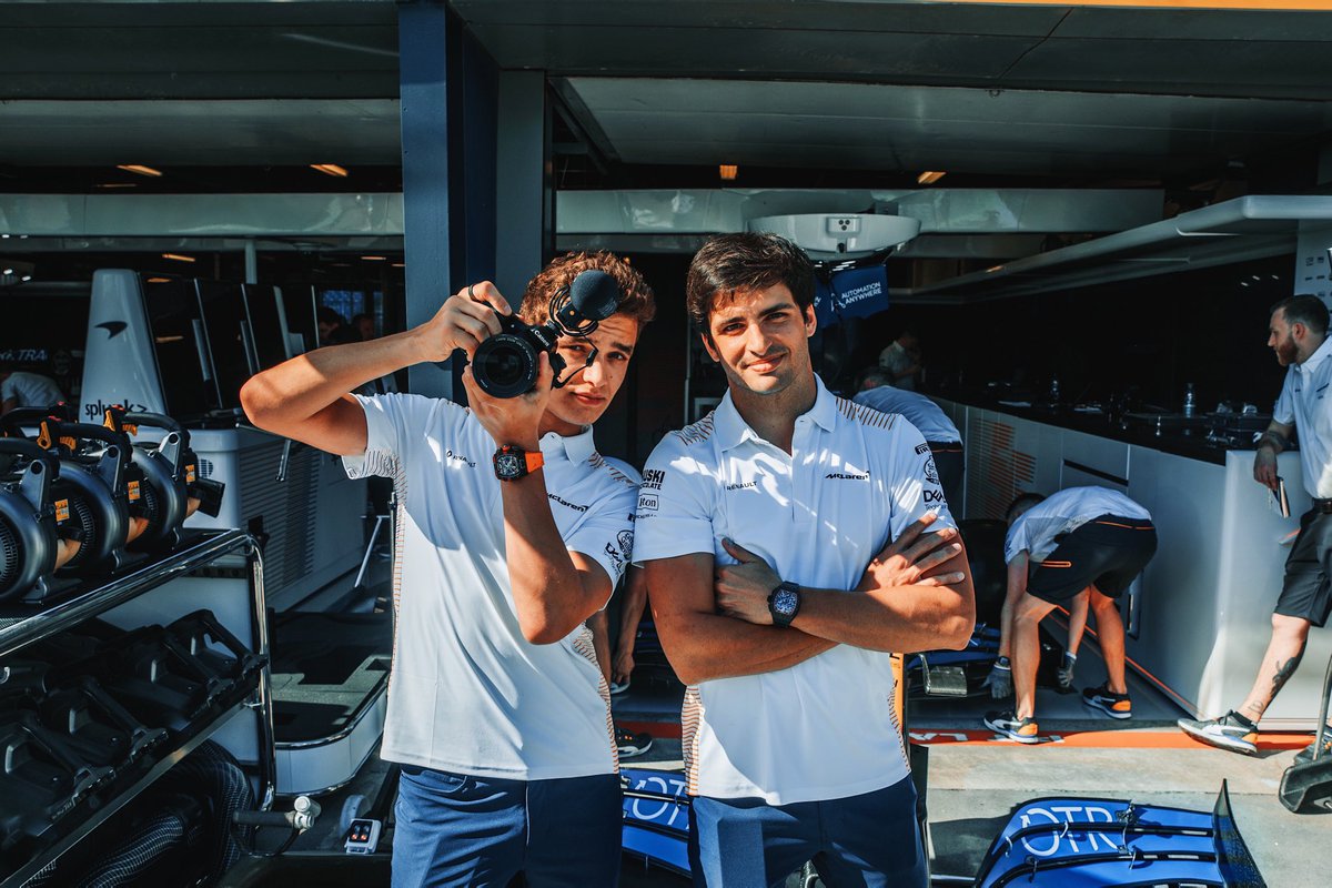 RT @l4ndonor: ~ lando norris and carlos sainz; a thread ~ https://t.co/JDiqoy5gww