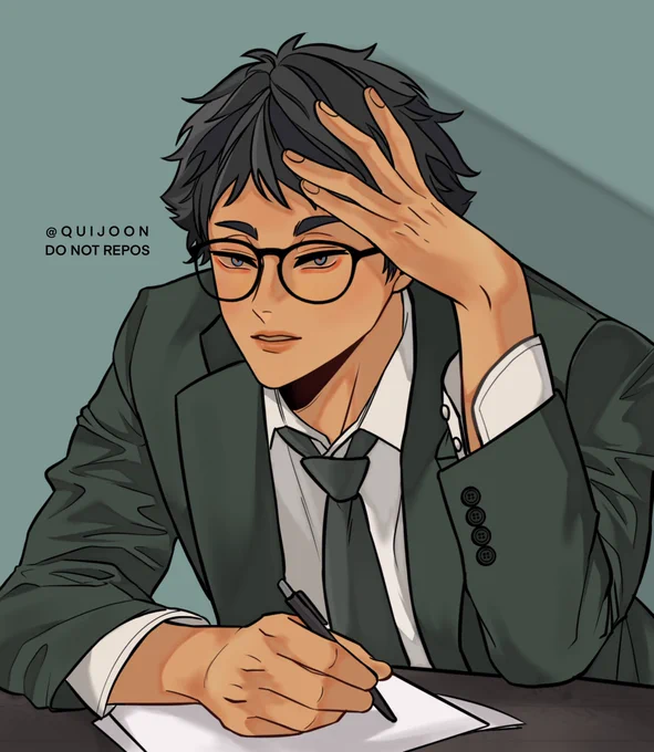 office boi #Akaashikeiji #haikyuu 