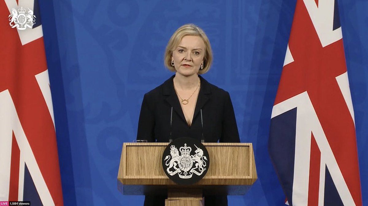 piersmorgan's tweet image. It’s over @trussliz - put yourself &amp;amp; your country out of this misery, and resign.