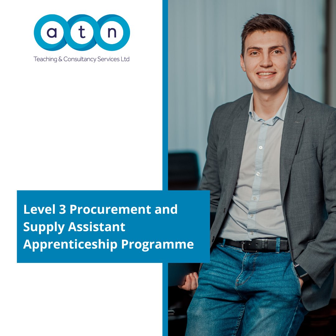 ATNGroupUK's tweet photo. Are you looking to take the next steps in your Procurement &amp; Supply career? Or are you an employer looking to upskill a member of your team?
We’re enrolling Level 3 &amp; Level 4 apprentices for our January 2023 cohort. https://t.co/bG17ar0WSJ #apprenticeships https://t.co/iYXHjkRezA