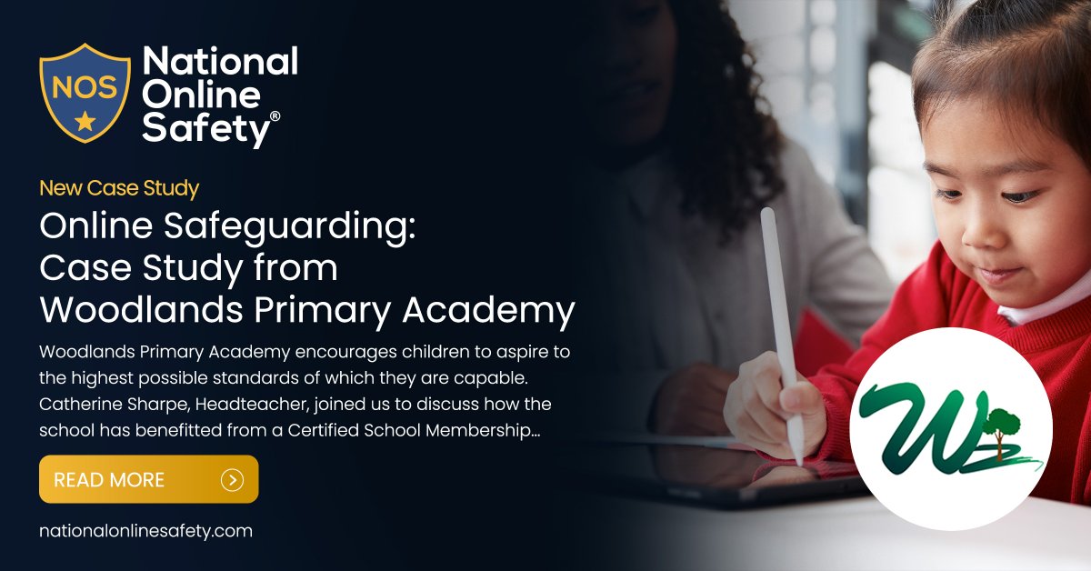 'It's keeping online safety a high priority for the school. The fact that it links to the DfE's Keeping Children Safe in Education is great too.' Read Woodlands Primary Academy's full case study >> bit.ly/3TqpOEJ