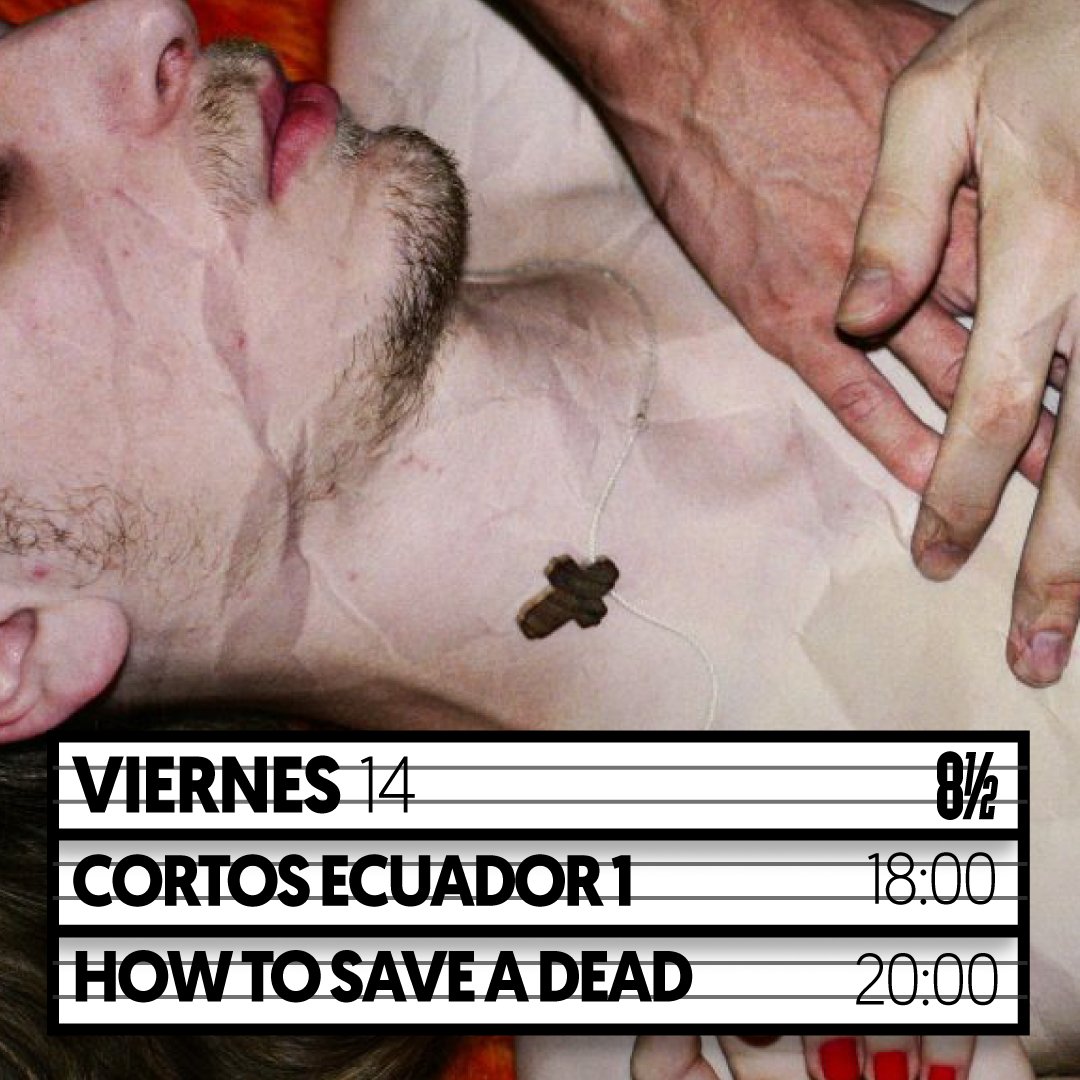 8medio's tweet photo. #Hoy damos inicio @FestivalEDOC en su edición 21, bienvenidos documentalistas a su casa natural, el @8medio 

18h00 Cortos ecuatorianos, varios autores, 2022
20h00 How to save a dead, Marusya Syroechkovskaya, Suecia, Noruega, Francia, Alemania, 2022 

#VenAl8 #21EDOC https://t.co/u7BX85VjNI