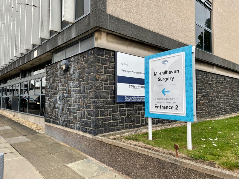 NHS Fife on Twitter "Methilhaven Surgery will be required to close earlier than planned today
