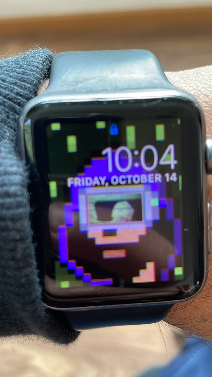 GuillermoDiazGr's tweet image. My #AppleWatch reminded me that every time you see this @WTFPhunks as my #NFTpfp is because maybe I’ll be on a special mission working with others, looking at the #web3community to search for security risks or being chasing possible scams to keep our people as safe possible 😎🫥