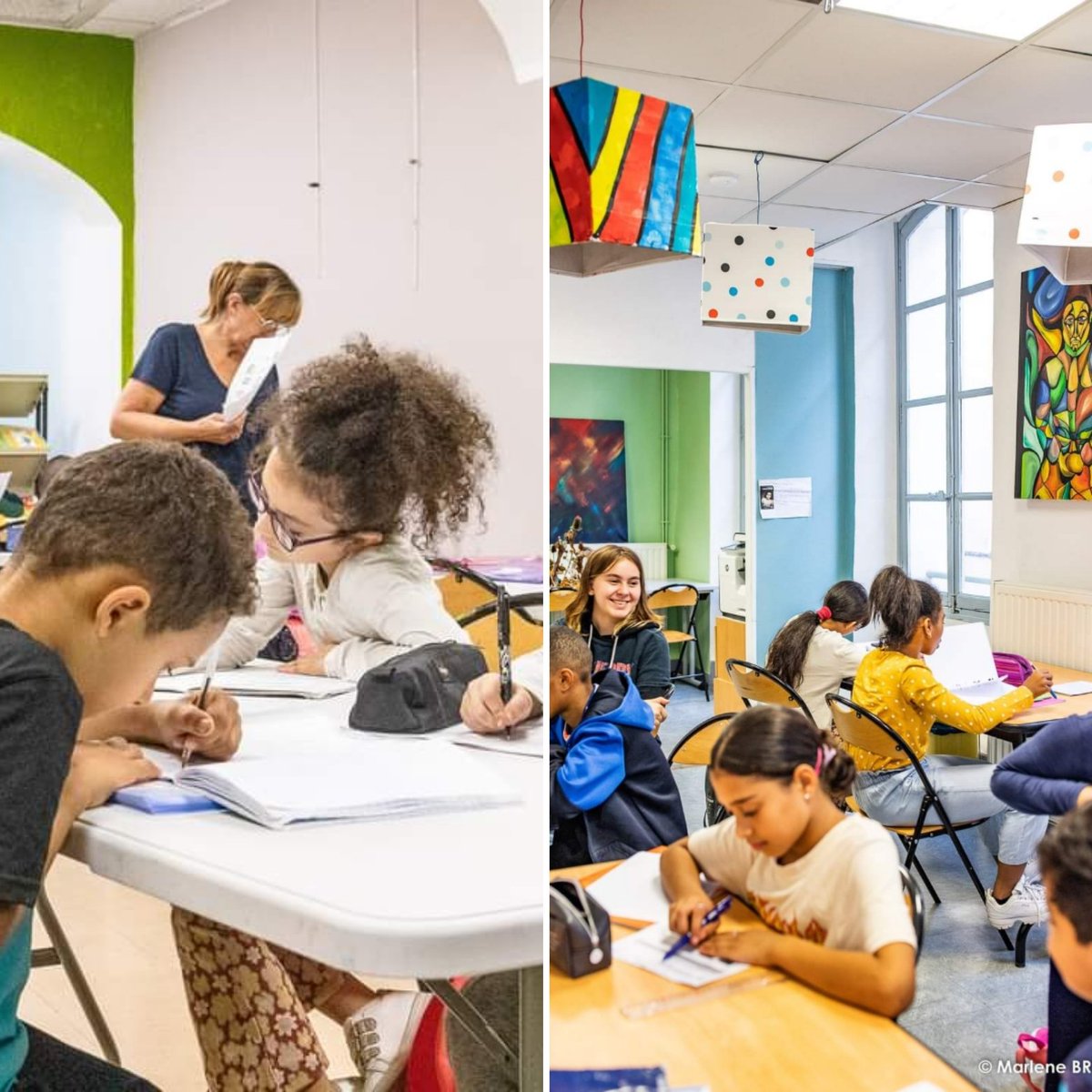 Ce soir chez Art &amp; Vie ?
Comme tous les soirs c'est accompagnement scolaire pour les primaires, collégiens et lycéens.
Merci à toute l'équipe des bénévoles pour leur implication et leur dévouement auprès de notre jeunesse.