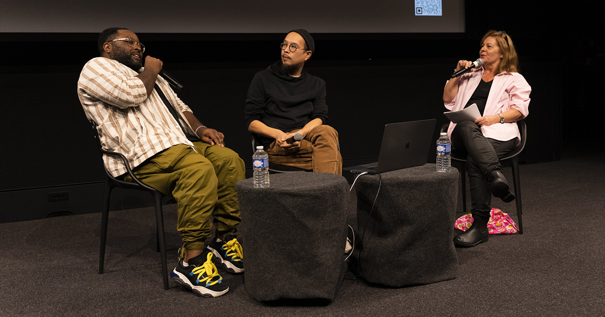 forumdesimages's tweet photo. Hier soir au Forum des images : rencontre avec Denis Do autour de 'La Forêt de Mademoiselle Tang', dans le cadre de Tout’anim. Bien plus qu'un work in progress. Une merveilleuse séance ! #toutanim #DenisDo #SpecialTouchStudios @ARTEfr https://t.co/om9dDTWFyJ