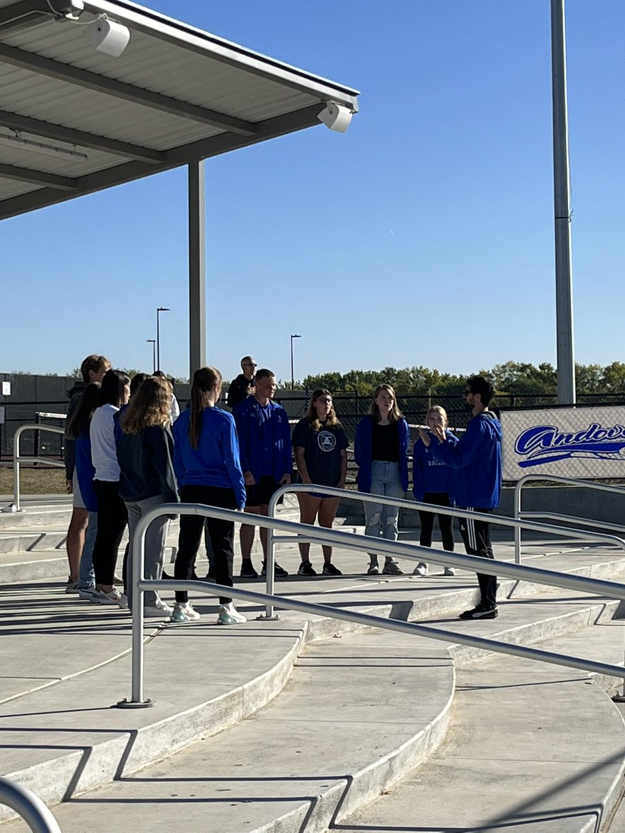 Thank you to the Andover High Madrigals for singing the National Anthem at 5A State Tennis! Good luck to all teams and participants.