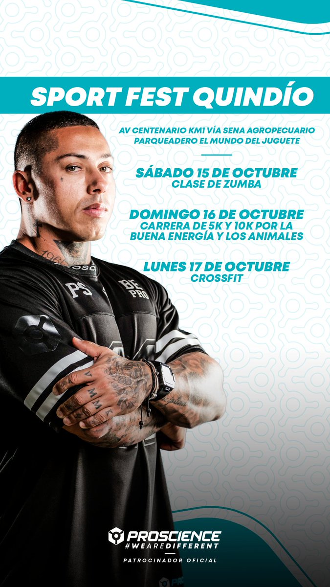 ProScienceLabs's tweet photo. ¡El plan perfecto para este fin de semana! #Armenia #Quindio
#ProScienceNews
#Fitness https://t.co/28kQUaO3Wq