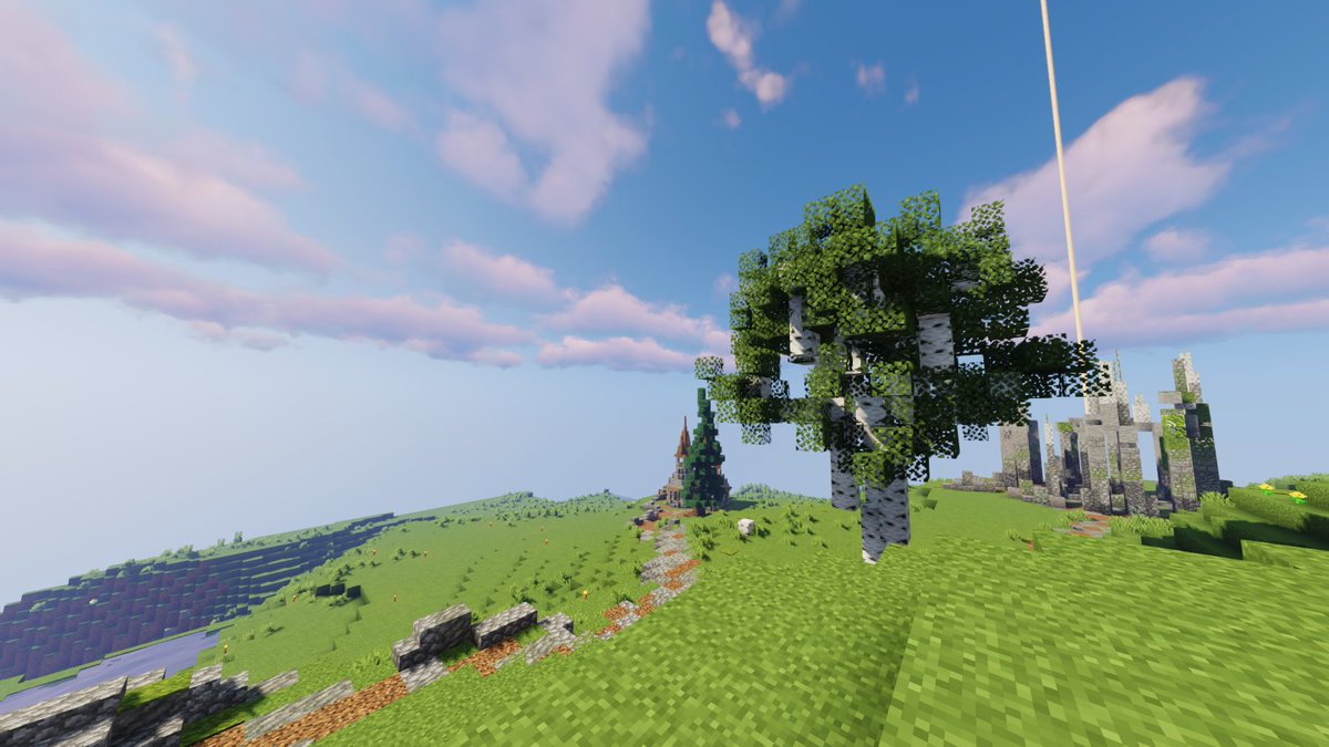 esham_eshan's tweet photo. Progress on Avant Heim on the DMC SMP. Adding 'booshes'. More to come!

#esham_eshan https://t.co/CfvMMmOUzX