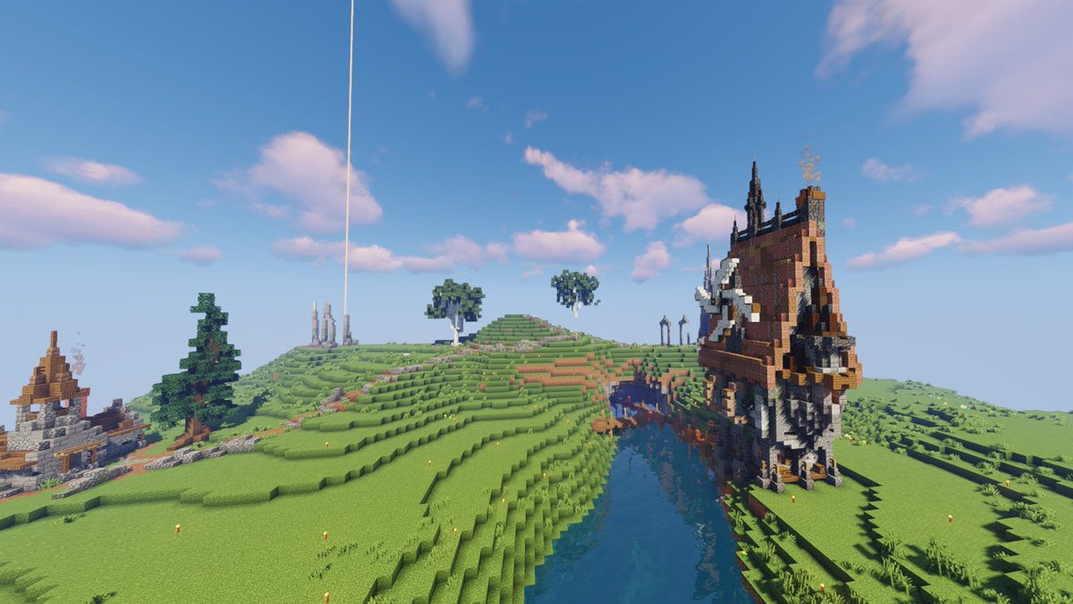 esham_eshan's tweet photo. Progress on Avant Heim on the DMC SMP. Adding 'booshes'. More to come!

#esham_eshan https://t.co/CfvMMmOUzX