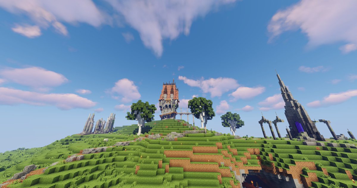 esham_eshan's tweet photo. Progress on Avant Heim on the DMC SMP. Adding 'booshes'. More to come!

#esham_eshan https://t.co/CfvMMmOUzX