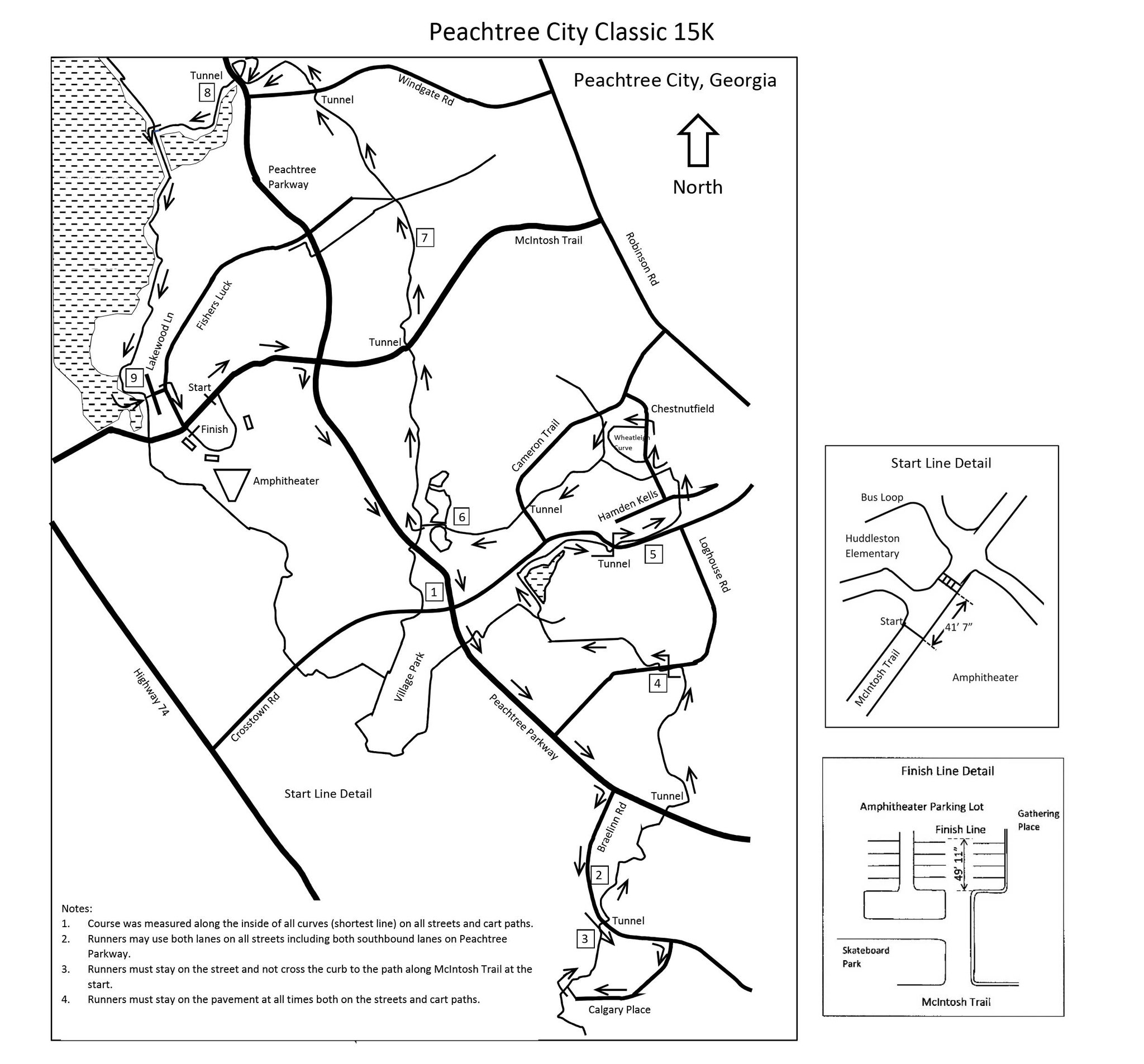 Peachtree City on Twitter "Tomorrow is race day for PTCRC Peachtree