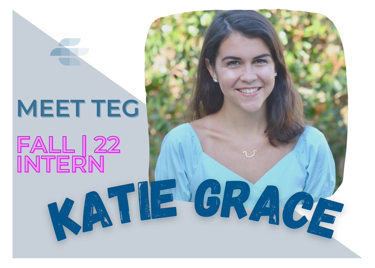 TEGPR's tweet image. Meet TEG Fall Intern: Katie Grace Walshe! She&apos;s a NOLA native and @LoyolaChicago grad who enjoys reading and running. We&apos;re happy you&apos;re here, KG! #PRInternships #TEGPR 🏃‍♀️📖