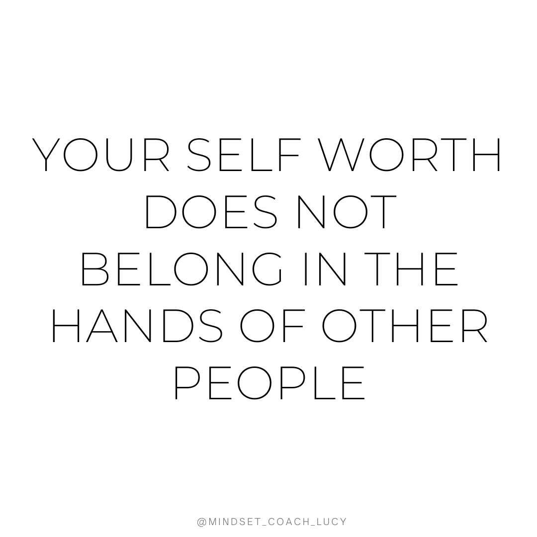 LucyMindset's tweet photo. I'm really drilling this into you!

Seeking validation from others, relying on them for your sense of worth...it's only going to end in pain

Your sense of worth comes from you AND ONLY YOU...

This might help someone today - share it with your friends!

#quotesoftheday https://t.co/0nDxmXHJJE