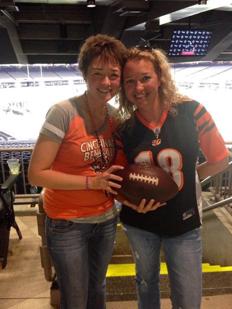 PrincipalCara's tweet photo. Hoping to avoid the “interception” this time! We appreciated getting this ball but wanted the one intended for us by Gresham https://t.co/jWqE8HVOmg