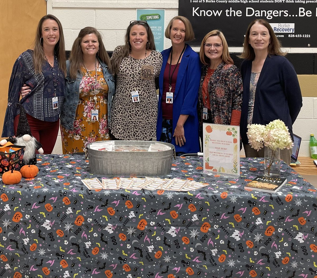 Sharing information about our <a href="/GEARUPBurke/">GEAR UP Burke</a> <a href="/GEARUP_NCWest/">Appalachian GEAR UP</a> AIM  Grant at the <a href="/BurkeCoSchools/">BCPS</a> Fall Beginning Teacher Symposium. #AllInBCPS #IgniteLearningBCPS #GEARUP