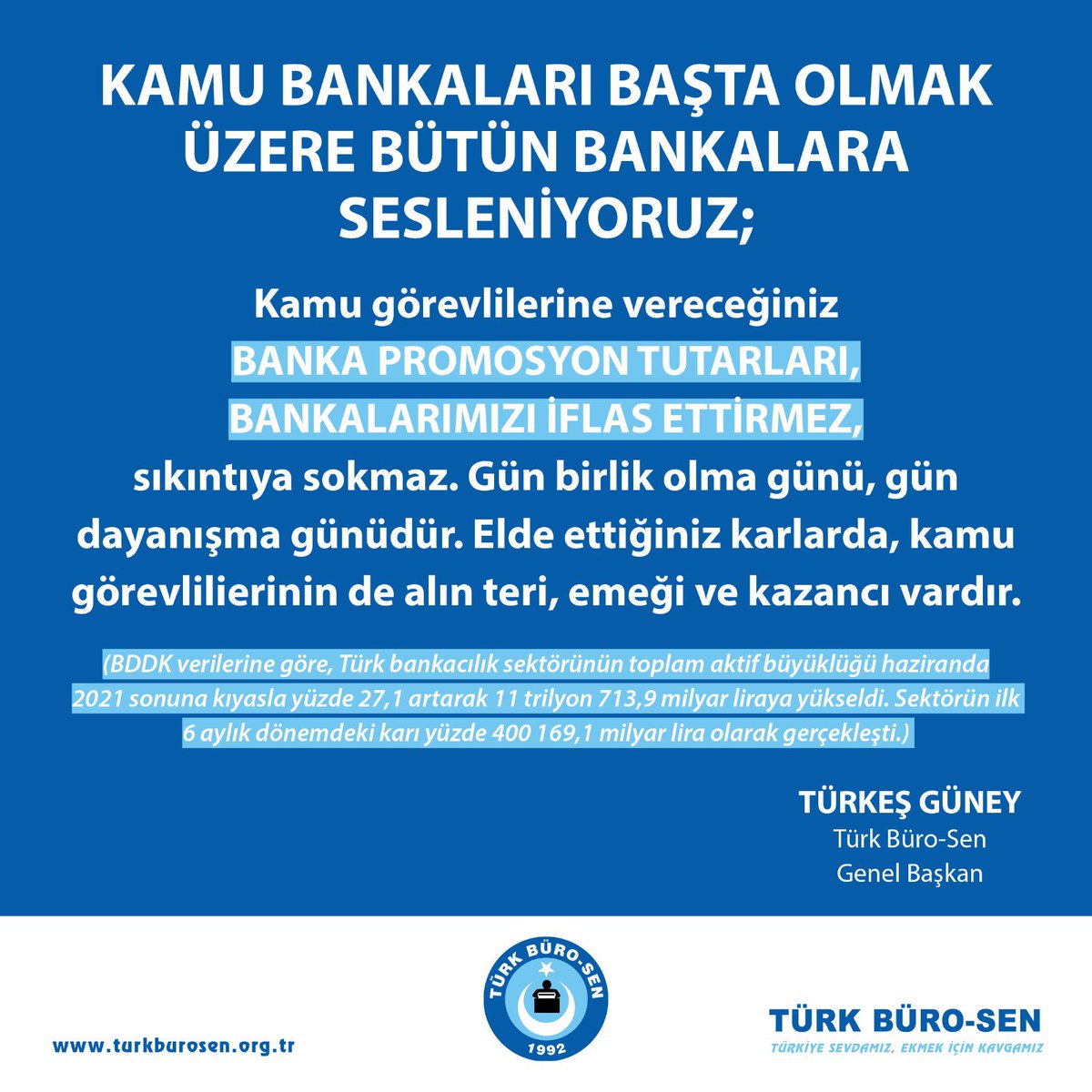 Türk Büro-Sen (@turkburosengm) on Twitter photo 