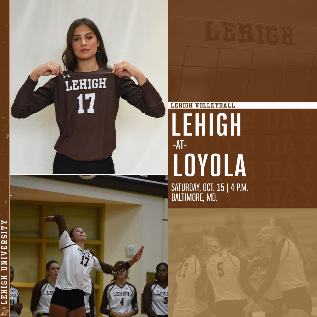 LehighVBall's tweet photo. Ready for Round 2️⃣ with the Patriot League. At Loyola this afternoon at 4 p.m.

💻: https://t.co/9DRoB0uVF5
📊: https://t.co/5nxblcUOJ0

#GoLehigh | #DoRight https://t.co/v7S2lbvOTK