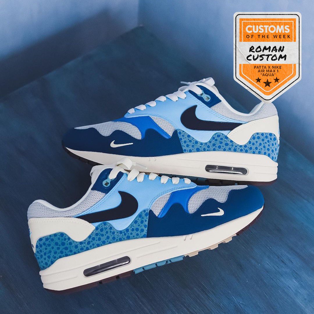ComplexSneakers's tweet photo. Some of the best custom sneakers we saw on the internet this week 🎨 https://t.co/FmXrnA3FB8