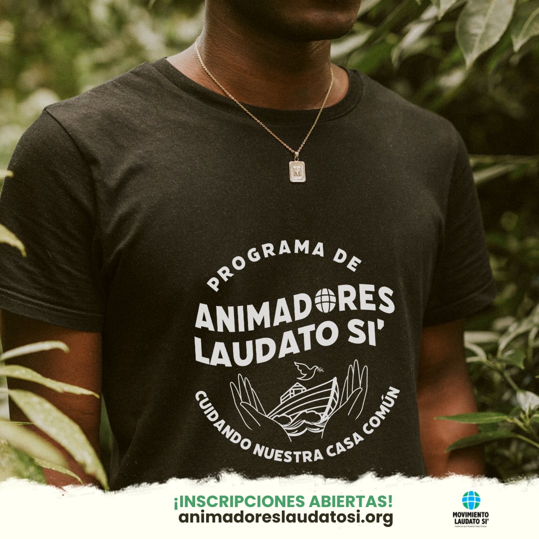 MovLaudatoSi's tweet photo. 👉 ¡Inscripciones abiertas! https://t.co/mygAfk4RVl 
🌏 Un momento crítico para el planeta... ¿No sabes qué puedes hacer?
🤩 Descubre tu capacidad de liderazgo comunitario a través de expertos con este Programa de Animadores Laudato Si'
#cursogratuito #laudatosi https://t.co/hKeFRLUJbZ