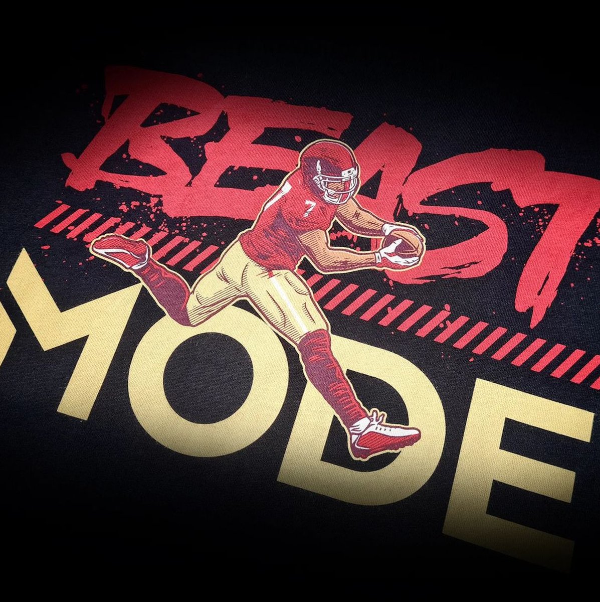 MagnaColours's tweet photo. Beast Mode... ON ▶️
Printed with MagnaPrint® Discharge LO:
1️⃣ PMS 7577
2️⃣ Blending White
3️⃣ PMS 7506
4️⃣ PMS 3523
5️⃣ PMS 192
All screens 62T/158, squeegee 60-90-60 shore, angle 15-20°, medium pressure.
#magnacolours #imaginationink #magnaprint #waterbasedinks #screenprinting https://t.co/PtXPqsepcv